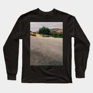 Olive Tree in Moroccan Countryside Long Sleeve T-Shirt